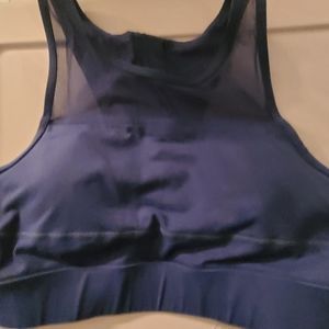 Zyia navy all star bra size large GUC